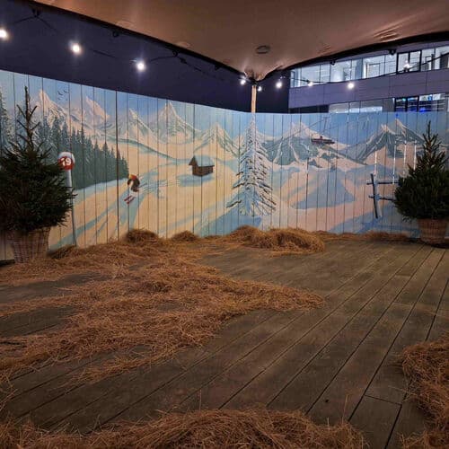 DECOR MUUR WINTER