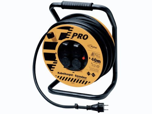 ELEKTRICITEITS HASPEL VAN 40M IP40