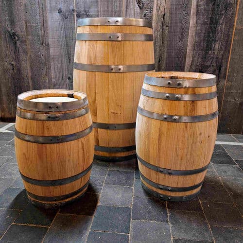SOKKELS (SET) KASTANJE VAATJES
